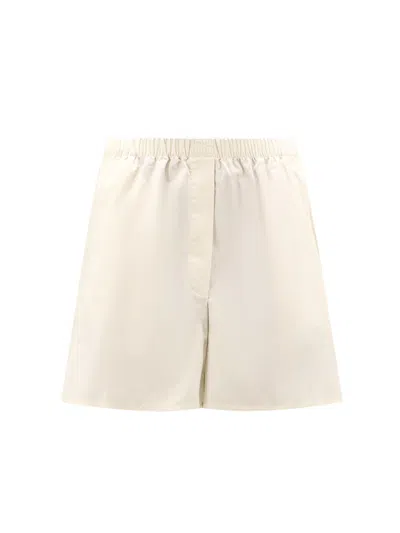 MIU MIU POPLIN SHORTS