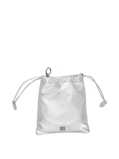 Miu Miu Bolso Clutch - Plata