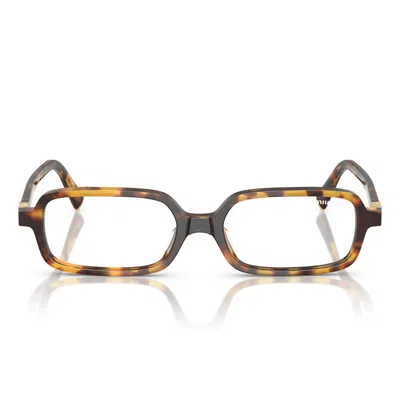 Miu Miu Prescription Glasses Mu11 Z 14 L08 N Brown/transparent Women