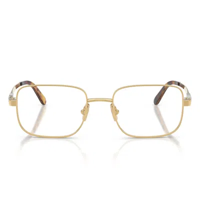 Miu Miu Prescription Glasses Mu51 Zv 5 Ak1 O1 Gold/transparent Women