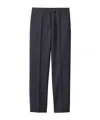 Miu Miu Pressed-crease Trousers In Black