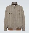 Miu Miu Prince Of Wales Wool Jacket In Multicoloured