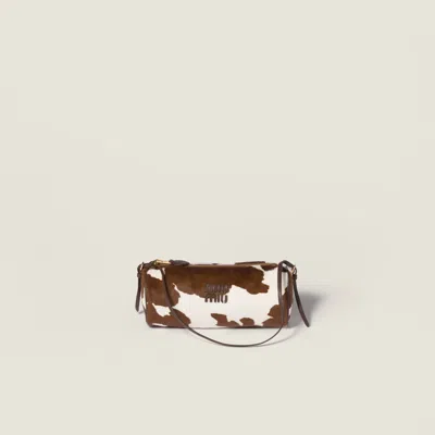 Miu Miu Printed Leather Pouch