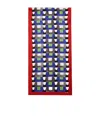Miu Miu Printed Silk Scarf In Multi