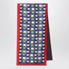 Miu Miu Printed Silk Scarf In Multi
