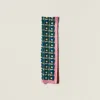 Miu Miu Printed Silk Scarf In Multi