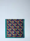 Miu Miu Printed Silk Scarf In Multi