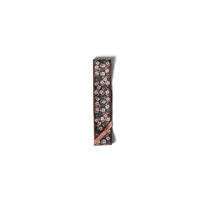 Miu Miu Printed Twill Scarf In Black