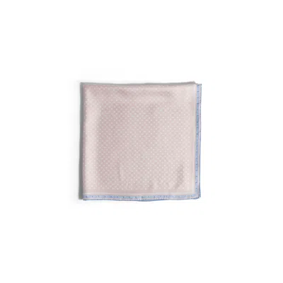 Miu Miu Printed Twill Scarf In Pink