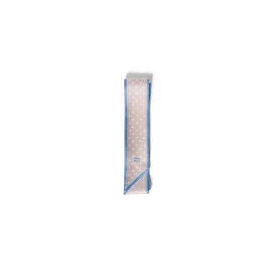 Miu Miu Printed Twill Scarf In Pink