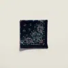 Miu Miu Printed Wool And Cashmere Scarf In Blue