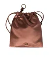 Miu Miu Satin Pouch In Red