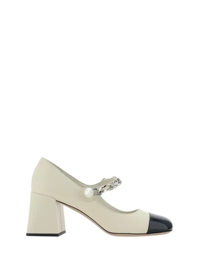 Miu Miu Pump Shoes In White