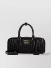 Miu Miu Quilted Leather Top Handle Bag