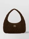 Miu Miu Quilted Top Handle Shoulder Bag