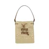 Miu Miu Raffia Handbag