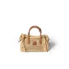 Miu Miu Raffia Handbag