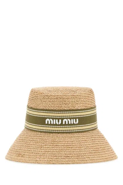 Miu Miu Raffia Hat