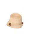 Miu Miu Raffia Hat In Brown
