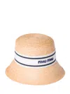 Miu Miu Raffia Hat