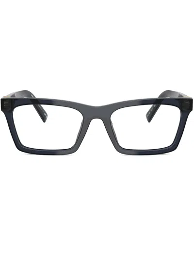 Miu Miu Rectangle-frame Glasses In 黑色