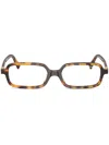 Miu Miu 0mu 11zs 14l08n Havana Miele Glasses In Brown