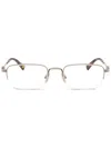 Miu Miu Brille Mit Eckigem Gestell In Gold