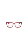 Miu Miu Eyewear Eyeglasses In Red