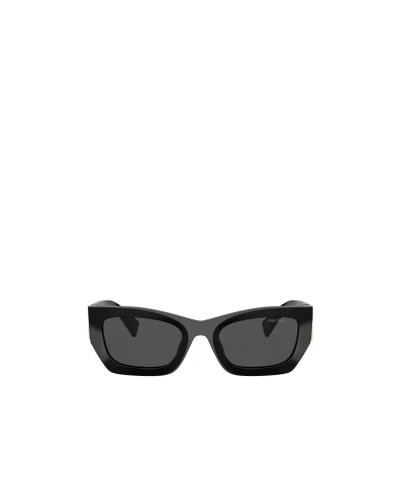 MIU MIU MIU MIU EYEWEAR RECTANGULAR FRAME SUNGLASSES