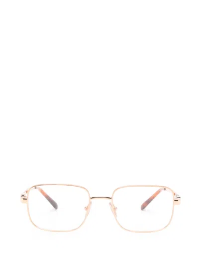 Miu Miu Rectangle-frame Glasses In Purple