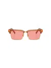 Miu Miu 0mu 10zs Sunglasses In Pink