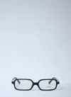 Miu Miu Rectangular Optical Glasses In Black