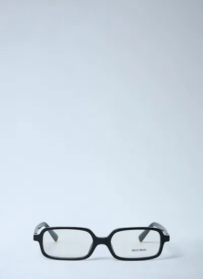 MIU MIU RECTANGULAR OPTICAL GLASSES