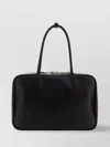 Miu Miu Rectangular Shape Double Handles Shoulder Bag In Black