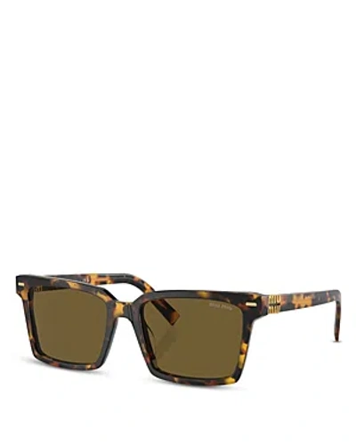 Miu Miu Women's Sunglasses, Mu 13zs In Honey Havana