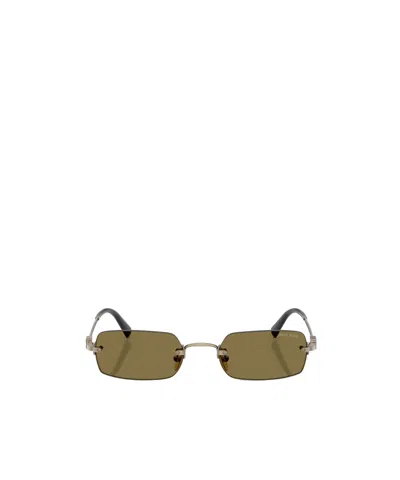 MIU MIU RECTANGLE-FRAME SUNGLASSES