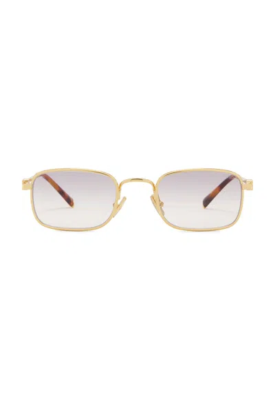 Miu Miu Rectangular Sunglasses In Neutral