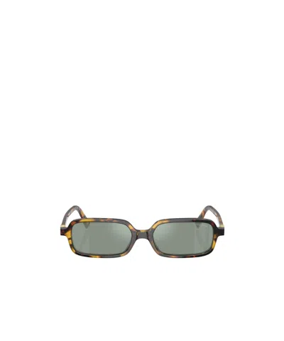 Miu Miu Rectangular Sunglasses In Multi
