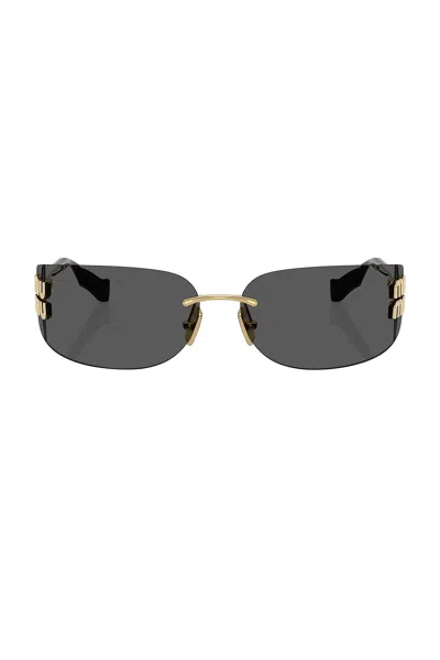 MIU MIU RECTANGULAR SUNGLASSES