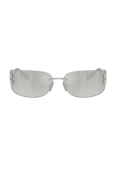 MIU MIU RECTANGULAR SUNGLASSES
