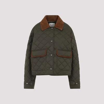 MIU MIU RECYCLED POLYESTER JACKET