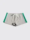 Miu Miu Recycled Polyester Jogging Shorts In Gray