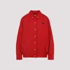 Miu Miu Cotton Jacket With Button-down Collar And Pockets