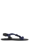 Miu Miu Nastro Cross Rope Grip-strap Sandals