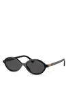 Miu Miu 04zs Sole1ab5s0 In Black