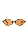 MIU MIU REGARD OVAL-FRAME ACETATE SUNGLASSES