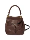 Miu Miu Rendez-vous Nappa-leather Backpack In Brown