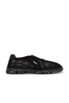 Miu Miu Rete Tech Sneaker In Black