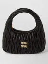 Miu Miu Retro Hobo Clutch Bag Detachable Strap In Brown