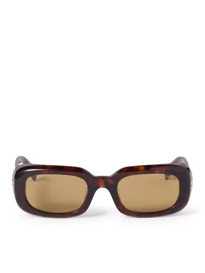 Miu Miu Rêverie Sunglasses In Brown